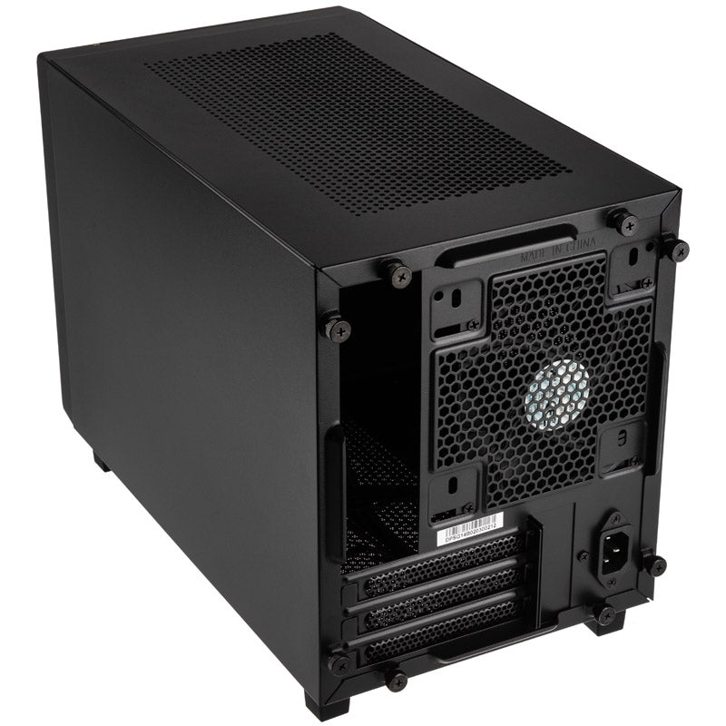 Silverstone SUGO 14 Mini-ITX Desktop Black / Yellow with USB 3.2 Gen 1 Type-A and USB 2.0 Type-A