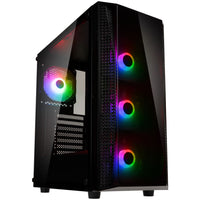 Silverstone FARA R1 PRO ATX Mid Tower Black with Tempered Glass Side Panel and USB 3.2 Gen 1 Type-A USB 2.0 Type-A