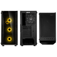 Silverstone FARA R1 PRO ATX Mid Tower Black with Tempered Glass Side Panel and USB 3.2 Gen 1 Type-A USB 2.0 Type-A