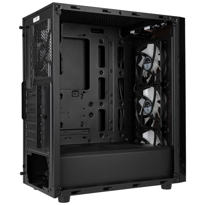 Silverstone FARA R1 PRO ATX Mid Tower Black with Tempered Glass Side Panel and USB 3.2 Gen 1 Type-A USB 2.0 Type-A