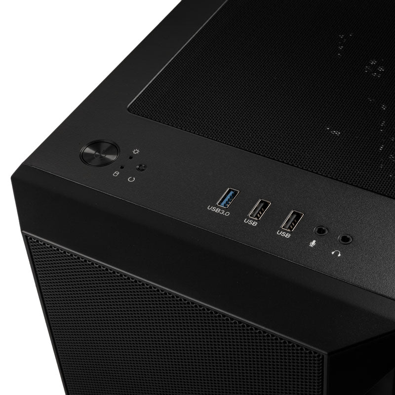 Silverstone FARA H1M MicroATX Mini Tower Black