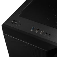 Silverstone FARA H1M MicroATX Mini Tower Black