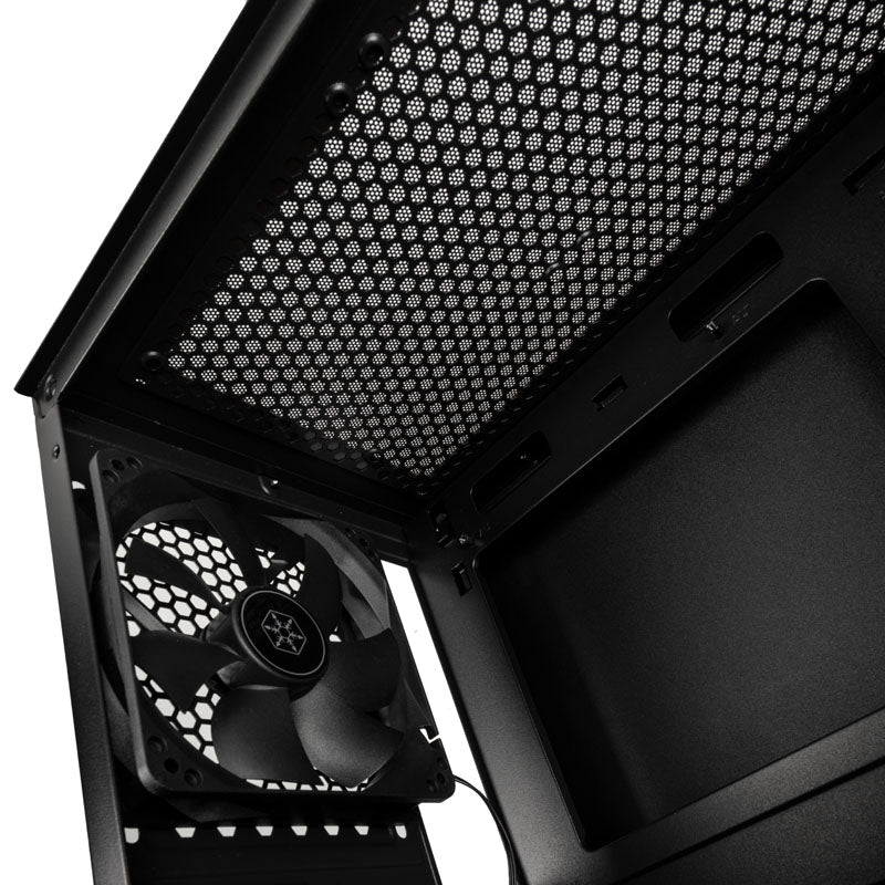 Silverstone FARA H1M MicroATX Mini Tower Black