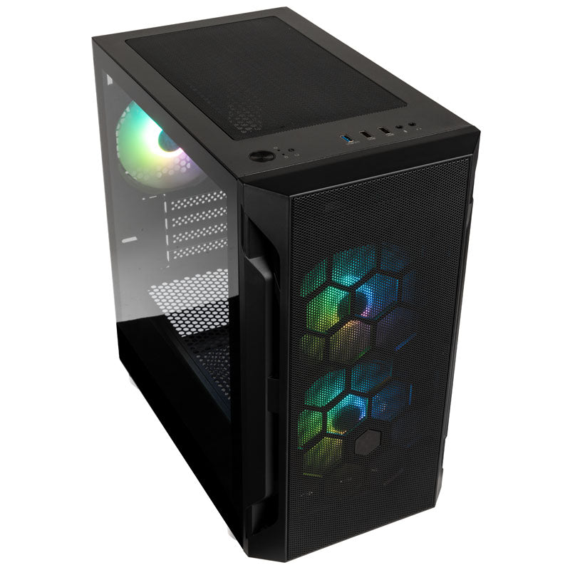 SilverStone Fara H1M PRO Micro-ATX Gehäuse, ARGB - schwarz