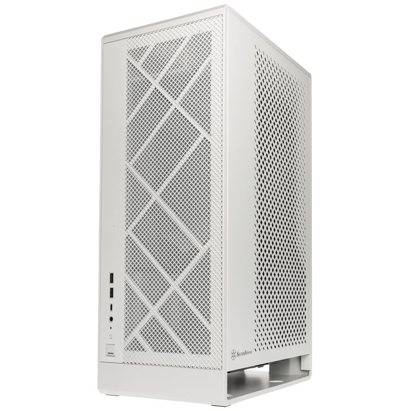 Silverstone ALTA G1M MicroATX Mid Tower White