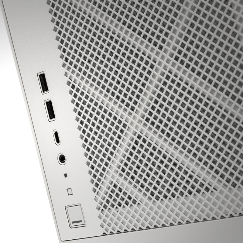 Silverstone ALTA G1M MicroATX Mid Tower White