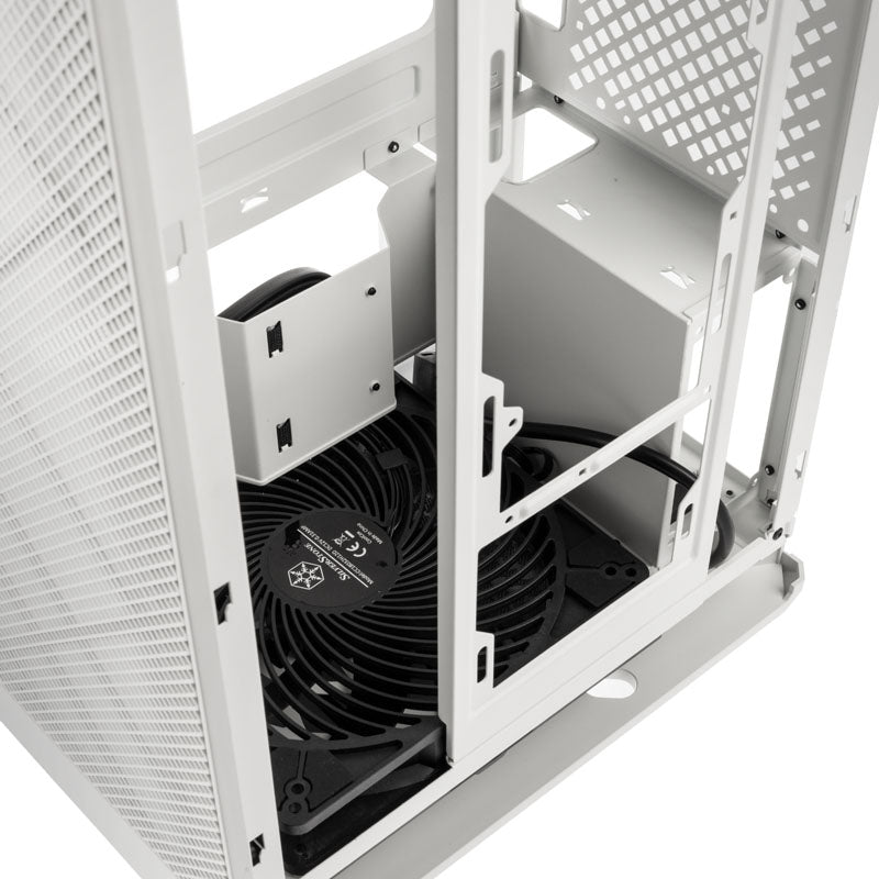 Silverstone ALTA G1M MicroATX Mid Tower White