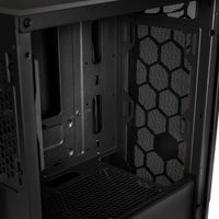 Silverstone FARA H1M Micro ATX Mini Tower Black with Tempered Glass Side Panel and USB 3.2 Gen 1 Type-A, USB 2.0 Type-A