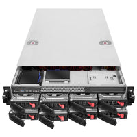 SilverStone RM22-308 Rackmount Server Gehäuse, 2U, E-ATX - schwarz