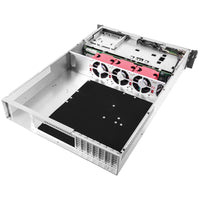SilverStone RM22-308 Rackmount Server Gehäuse, 2U, E-ATX - schwarz