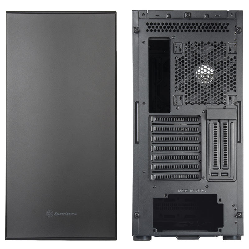 SilverStone SST-SEQ1B SETA Q1 Midi-Tower - schwarz