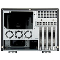 Silverstone CS351 Micro ATX Desktop Black with USB 3.2 Gen 2 Type-C and USB 3.2 Gen 1 Type-A