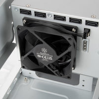 Silverstone CS351 Micro ATX Desktop Black with USB 3.2 Gen 2 Type-C and USB 3.2 Gen 1 Type-A