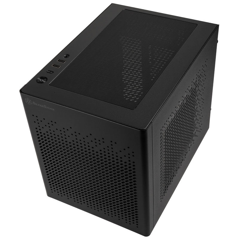 SilverStone SST-SG16B Mini-ITX Gehäuse - schwarz