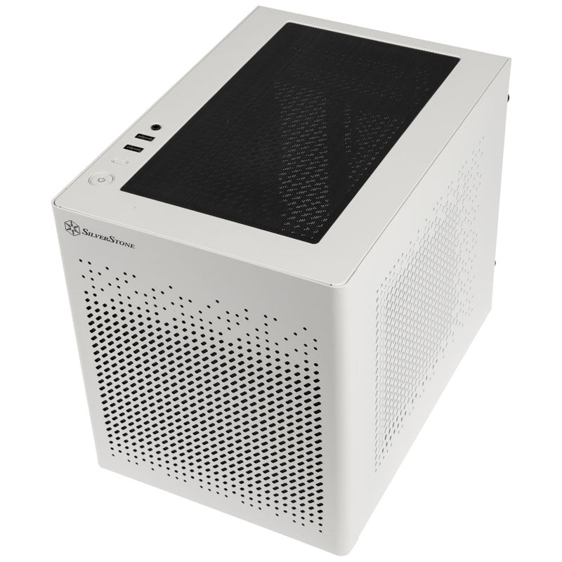 SilverStone SST-SG16W Mini-ITX Gehäuse - weiß