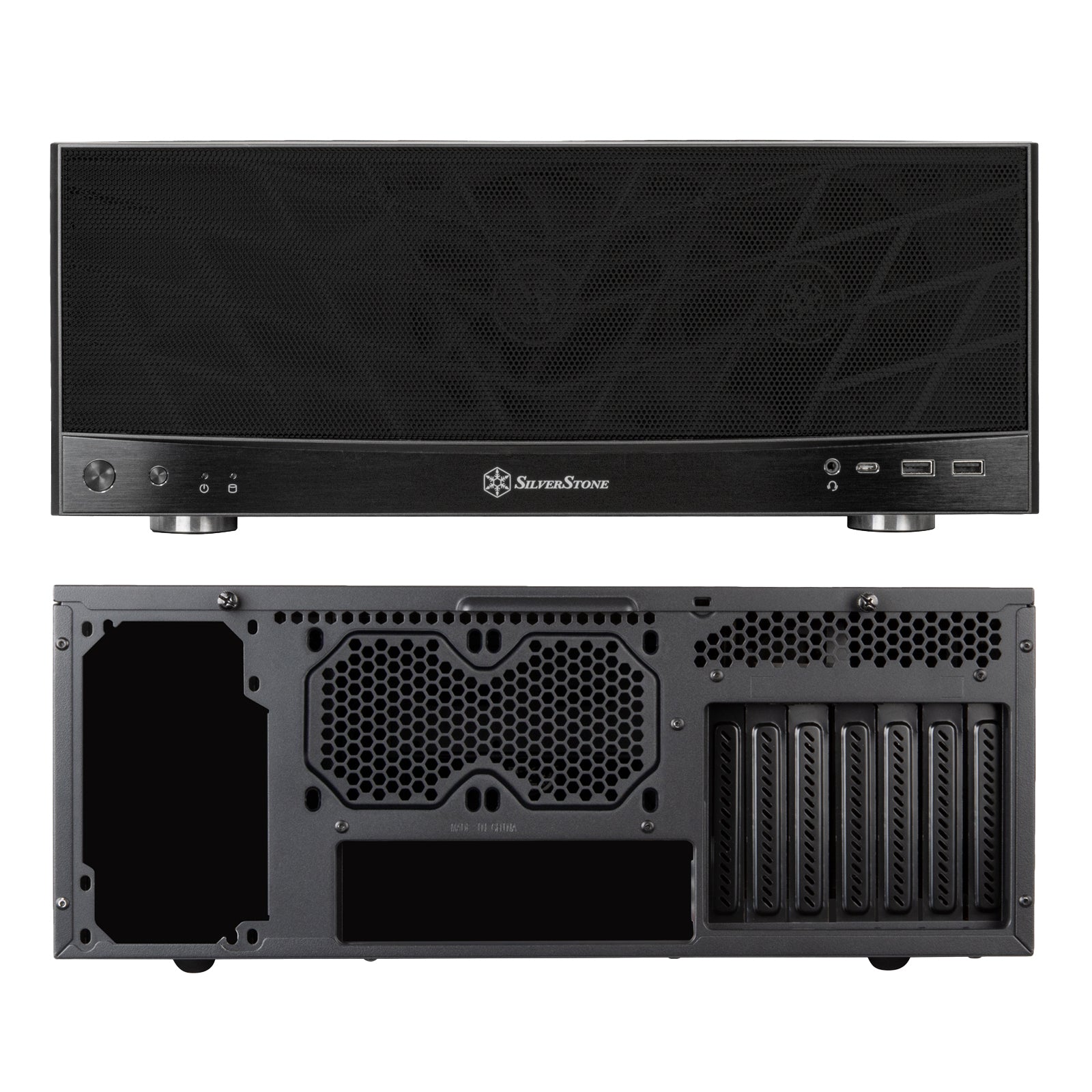 SilverStone SST-GD11B - Grandia Airflow Desktop - schwarz