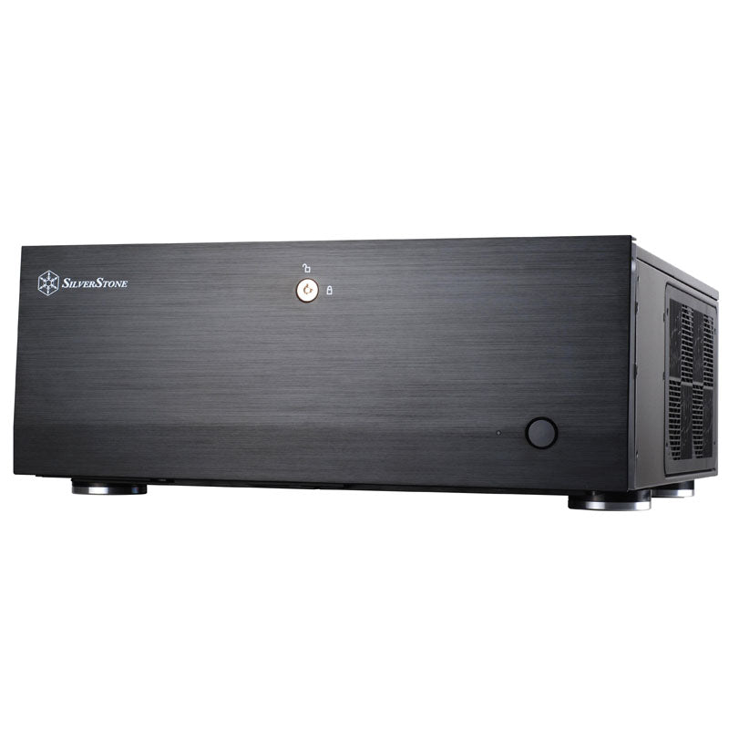 SilverStone SST-GD07B-C - Grandia Airflow Desktop, USB-C - schwarz