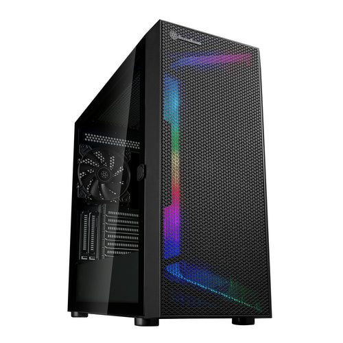 Silverstone SETA H1 Midi-Tower, Tempered Glass schwarz