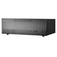 Silverstone MILO 11 Micro ATX Desktop Black / Silver with USB 3.2 Gen 1 Type-A and USB 2.0 Type-A