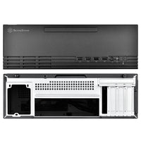Silverstone MILO 11 Micro ATX Desktop Black / Silver with USB 3.2 Gen 1 Type-A and USB 2.0 Type-A
