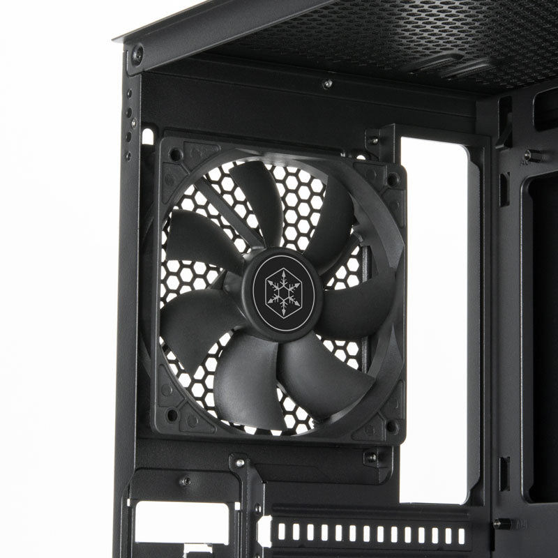 Silverstone FARA 512Z ATX Mid Tower Black with Tempered Glass Side Panel and USB 3.2 Gen 2 Type-C USB 3.2 Gen 1 Type-A
