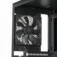 Silverstone FARA 512Z ATX Mid Tower Black with Tempered Glass Side Panel and USB 3.2 Gen 2 Type-C USB 3.2 Gen 1 Type-A