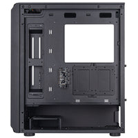 SilverStone Fara 511Z Midi-Tower, Tempered Glass - schwarz