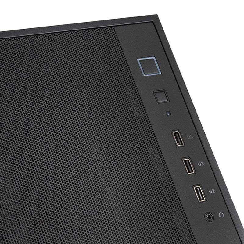 Silverstone FARA R1 PRO V2 ATX Mid Tower Black with Tempered Glass Side Panel and USB 3.2 Gen 1 Type-A, USB 2.0 Type-A