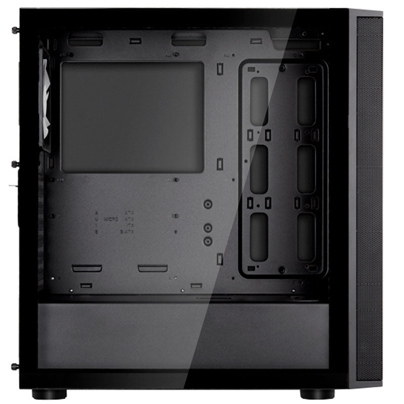 Silverstone FARA R1 PRO V2 ATX Mid Tower Black with Tempered Glass Side Panel and USB 3.2 Gen 1 Type-A, USB 2.0 Type-A