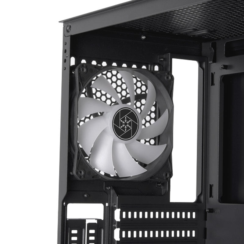 Silverstone FARA R1 PRO V2 ATX Mid Tower Black with Tempered Glass Side Panel and USB 3.2 Gen 1 Type-A, USB 2.0 Type-A