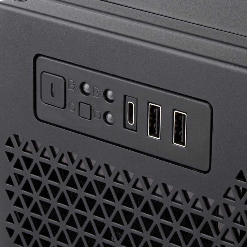 Silverstone RM52 ATX Full Tower Noir avec USB 3.2 Gen 2 Type-C et USB 3.2 Gen 1 Type-A