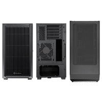 Silverstone CS382 ATX Mid Tower Black with USB 3.2 Gen 2 Type-C and USB 3.2 Gen 1 Type-A