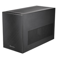 Silverstone SUGO 17 Micro ATX Desktop Black Mesh Side Panel, USB 3.2 Gen 2 Type-C, USB 3.2 Gen 1 Type-A