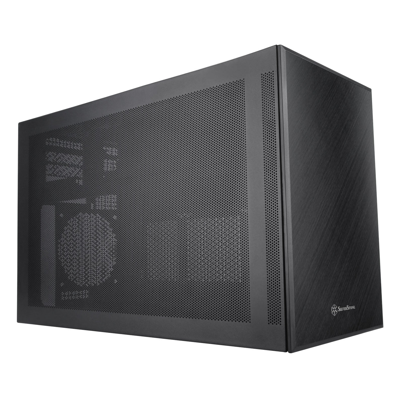 SilverStone SST-SG17B Micro-ATX / Mini ITX Gehäuse - schwarz
