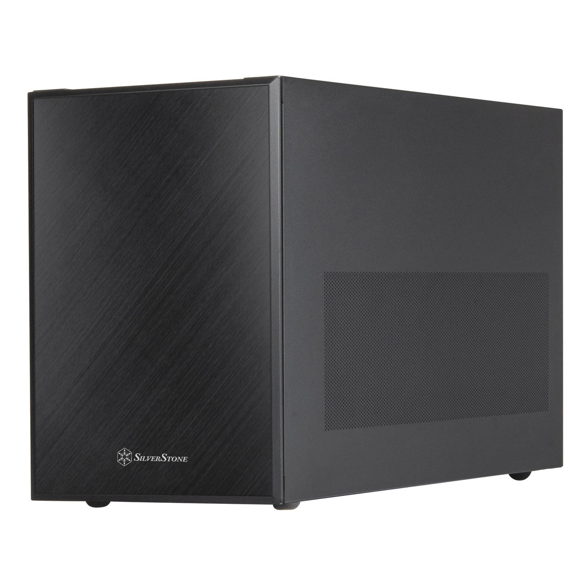Silverstone SUGO 17 Micro ATX Desktop Black Mesh Side Panel, USB 3.2 Gen 2 Type-C, USB 3.2 Gen 1 Type-A