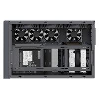 Silverstone SUGO 17 Micro ATX Desktop Black Mesh Side Panel, USB 3.2 Gen 2 Type-C, USB 3.2 Gen 1 Type-A