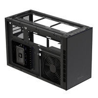 Silverstone SUGO 17 Micro ATX Desktop Black Mesh Side Panel, USB 3.2 Gen 2 Type-C, USB 3.2 Gen 1 Type-A
