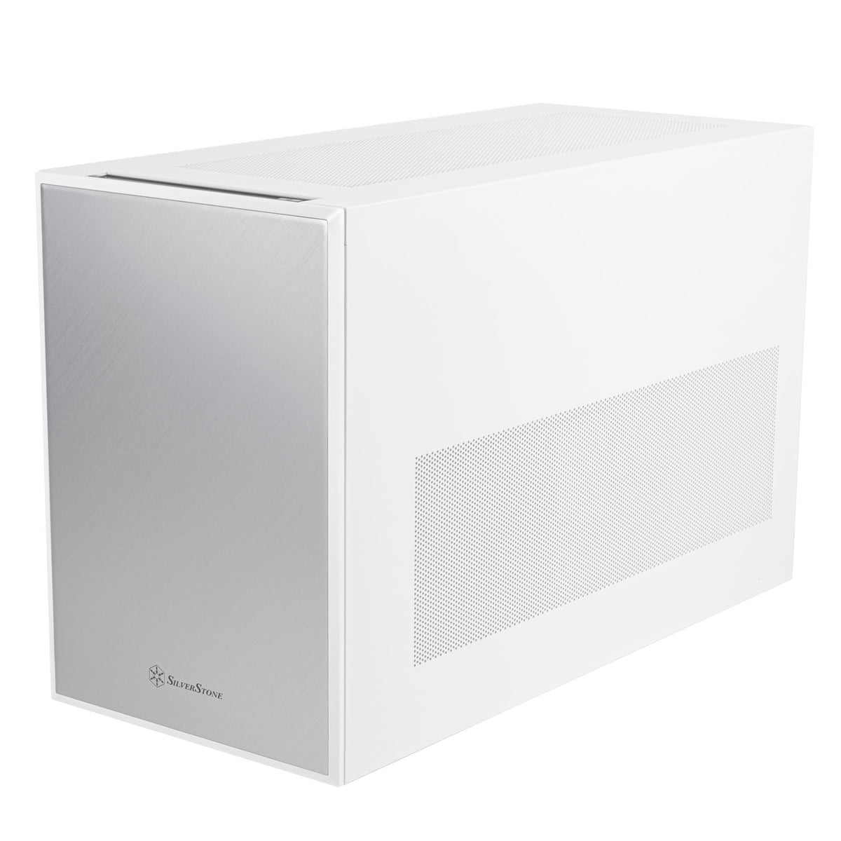 Silverstone SUGO 17 Micro ATX Desktop White Mesh Side Panel with USB 3.2 Gen 2 Type-C and USB 3.2 Gen 1 Type-A