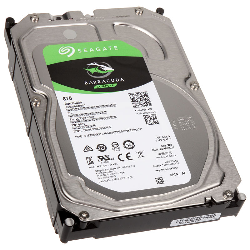 Seagate Barracuda Compute 8TB HDD 3.5" 5400RPM SATA 6.0 Gb/s Internal