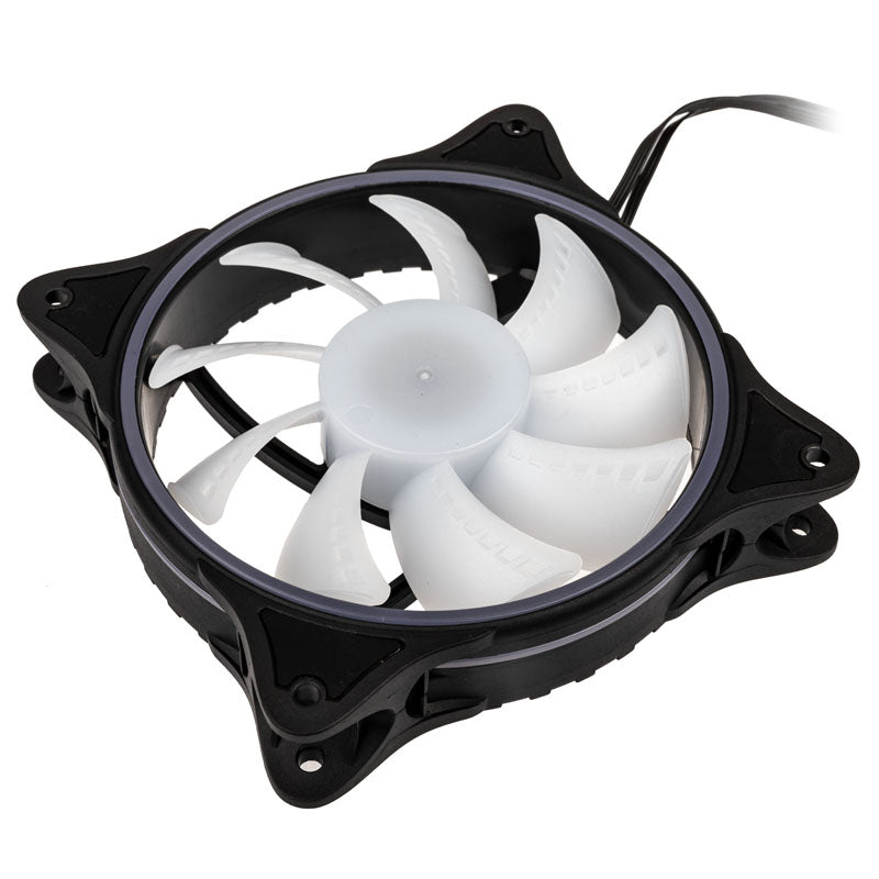 Alphacool Rise Aurora PWM-Lüfter - 120mm, schwarz