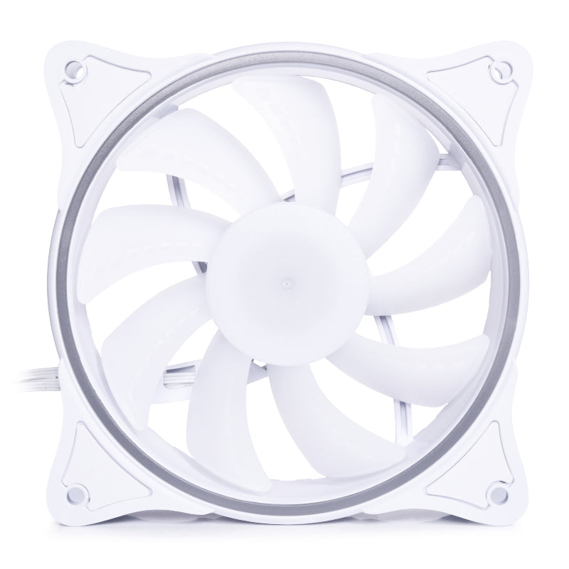 Alphacool Rise Aurora PWM-Lüfter - 120mm, weiß
