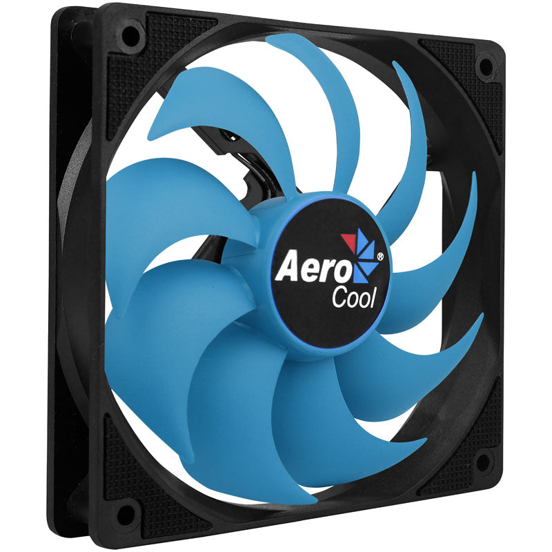 Aerocool Motion 12 Plus Lüfter, 120 mm - schwarz/blau