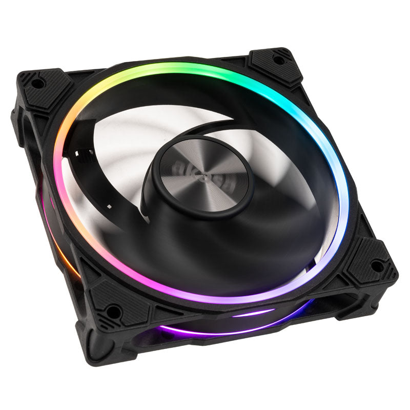 Akasa SOHO AR Addressable-RGB Lüfter, schwarz - 120mm