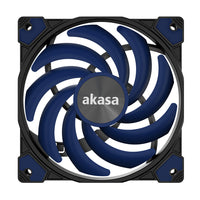 Akasa Alucia XS Slim-Lüfter, 120 mm - blau