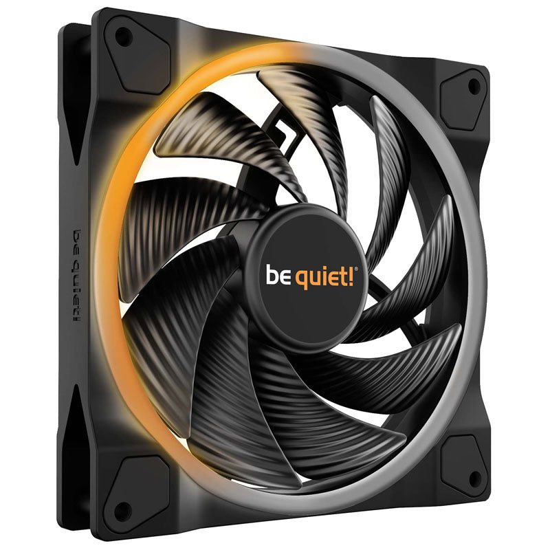 be quiet! Light Wings ARGB PWM Lüfter - 140mm, schwarz, High Speed