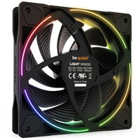 be quiet! Light Wings ARGB PWM Lüfter Triple Pack - 120mm, schwarz, High Speed