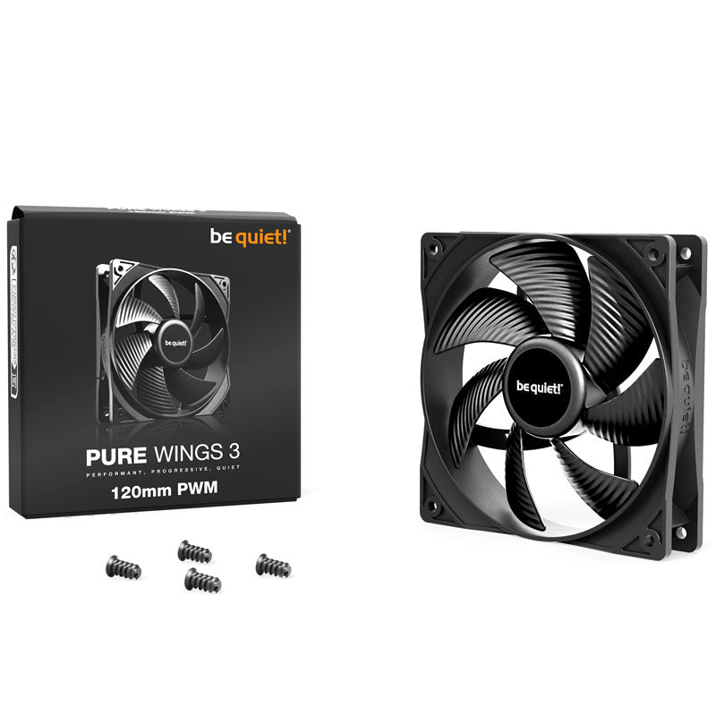 be quiet! Lüfter Pure Wings 3 PWM Lüfter - 120mm