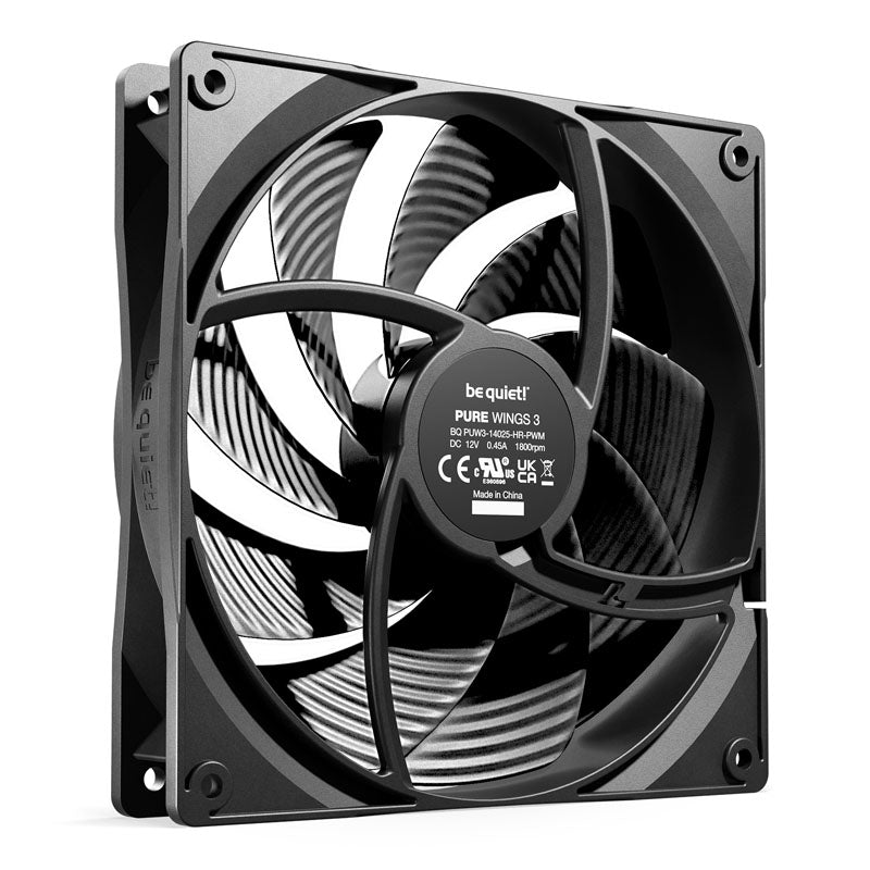 be quiet! Lüfter Pure Wings 3 PWM - 140mm, High Speed