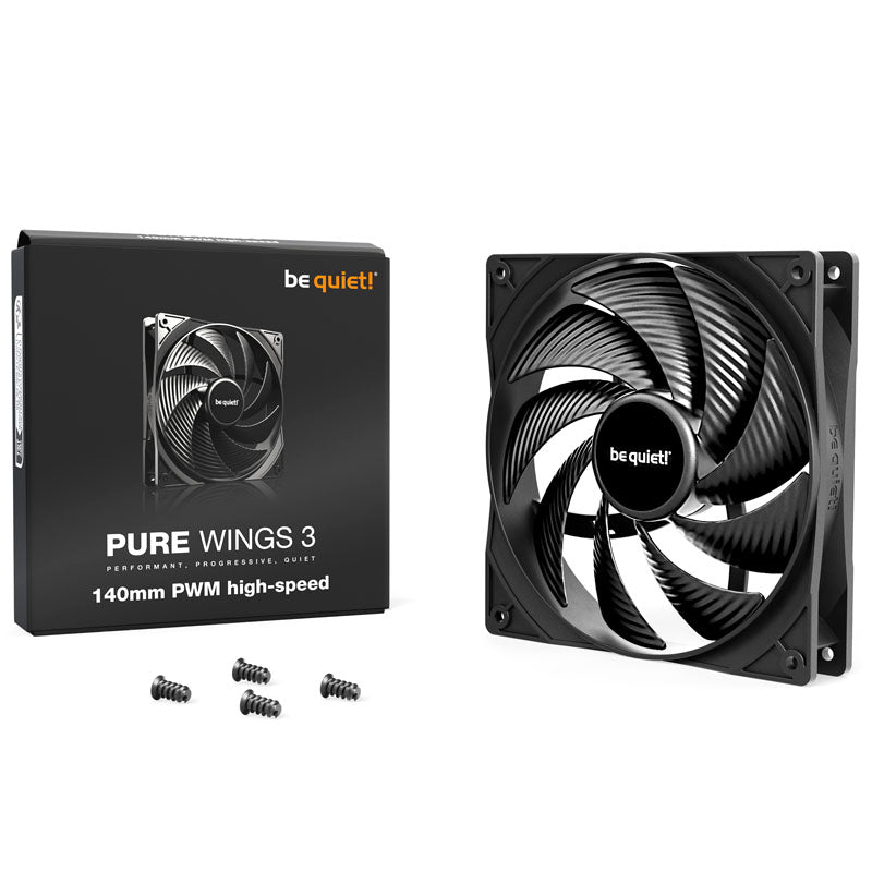 be quiet! Lüfter Pure Wings 3 PWM - 140mm, High Speed
