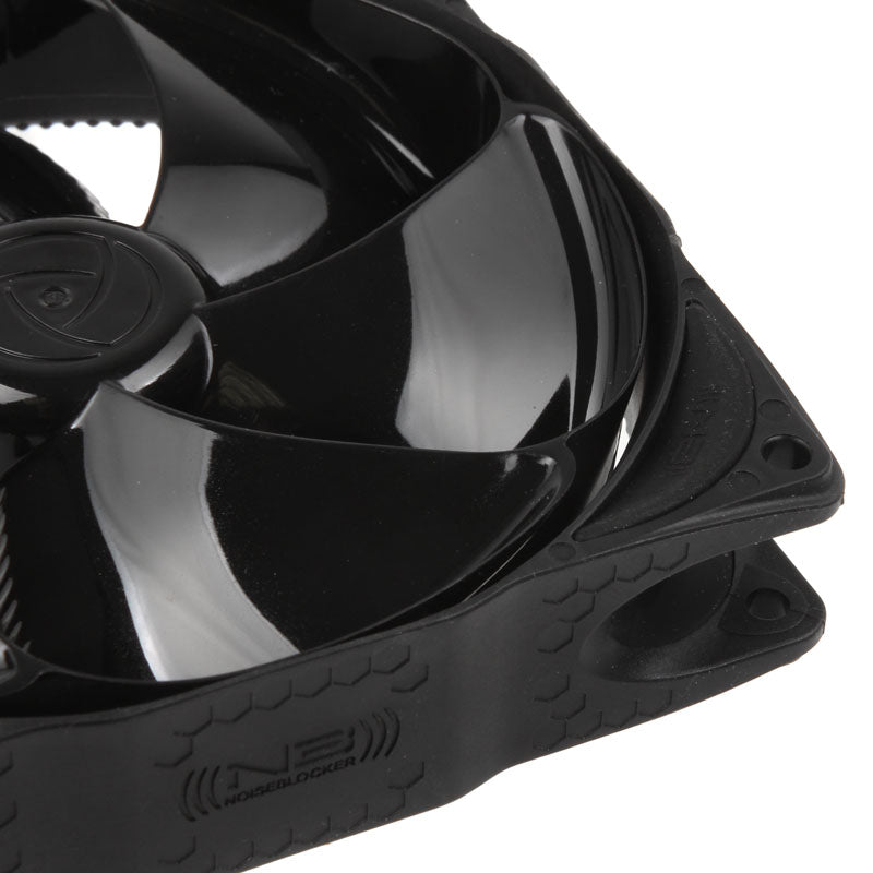 Noiseblocker NB-eLoop Fan B12-PS Black Edition - 120mm PWM, 3 Stück